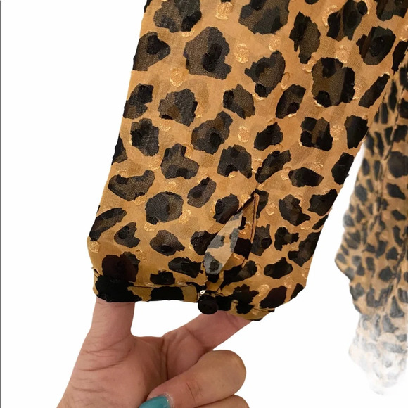 Free People Frenchie Leopard Print Wrap Dress - Picture 10 of 15